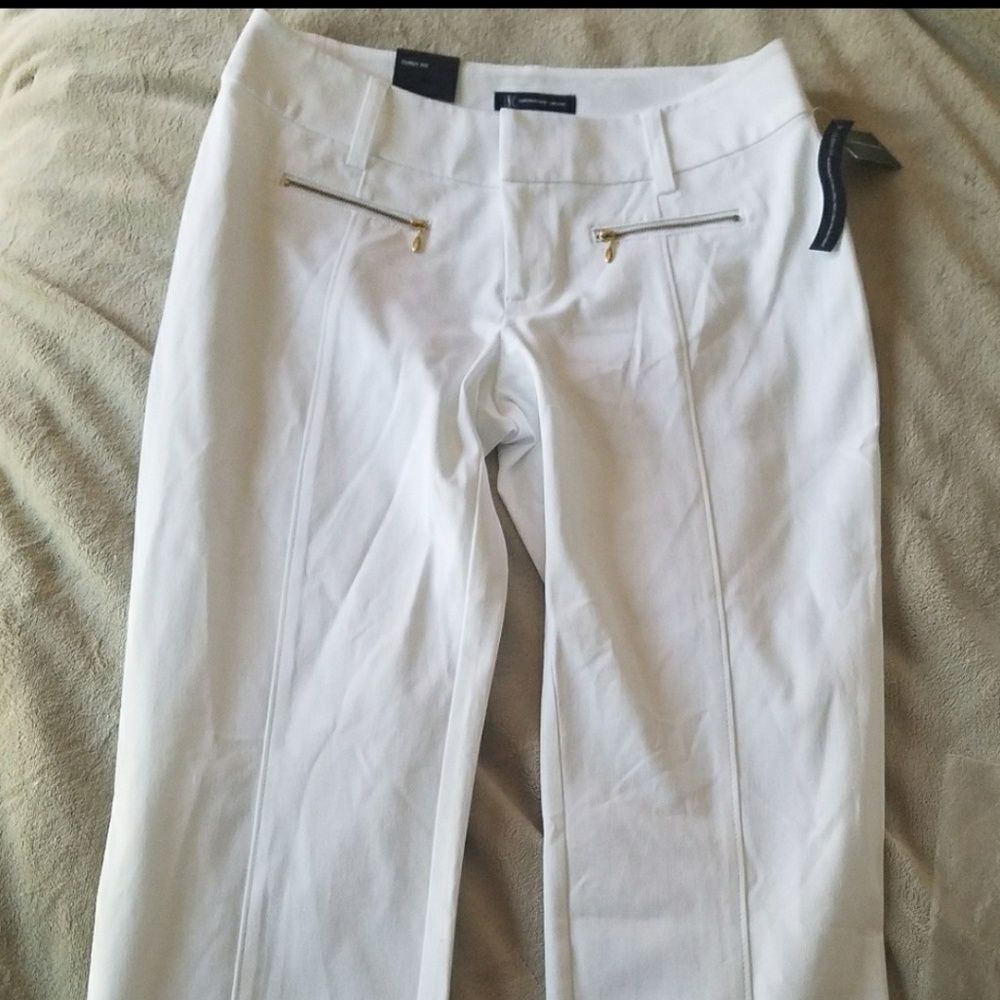 Inc capris white sz 4